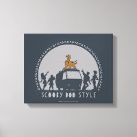 Scooby-Doo Style Tribal Van Silhouette