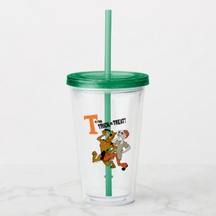 Scooby-Doo   T is for Trick or Treat Acrylic Tumbler