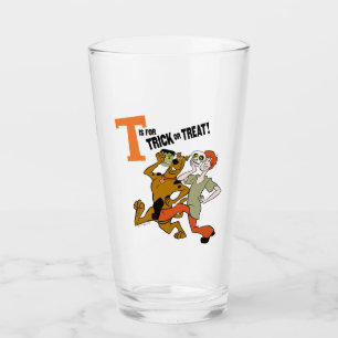 Scooby-Doo   T is for Trick or Treat Glass