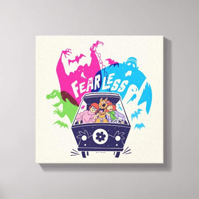 Scooby-Doo | The Fearless Mystery Machine Canvas Print (Front)