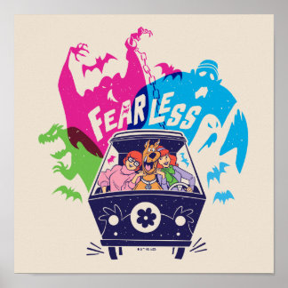 Scooby-Doo | The Fearless Mystery Machine Poster