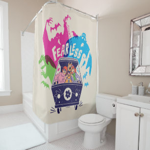 Scooby-Doo The Fearless Mystery Machine Shower Curtain
