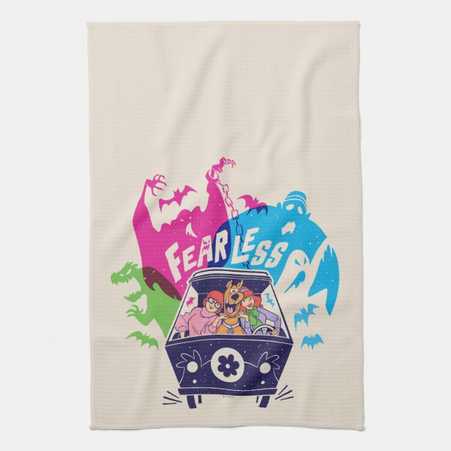 Scooby-Doo | The Fearless Mystery Machine Tea Towel (Vertical)