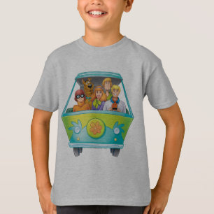 Scooby-Doo & The Gang Mystery Machine Airbrush T-Shirt
