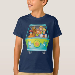 Scooby-Doo & The Gang Mystery Machine Airbrush T-Shirt