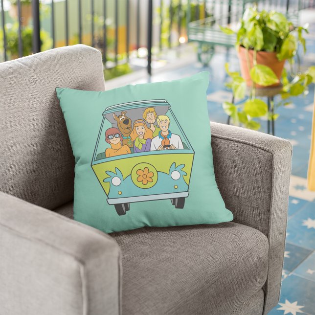 Scooby-Doo & The Gang Mystery Machine Cushion (Creator Uploaded)