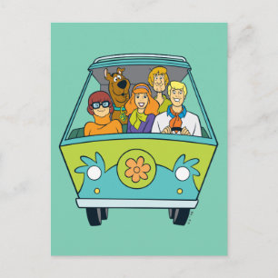 Scooby-Doo & The Gang Mystery Machine Postcard