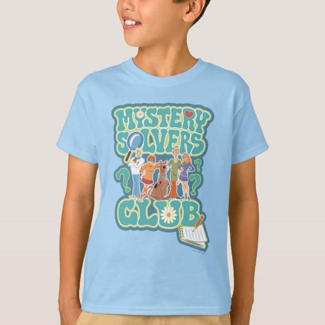 Scooby-Doo & the Gang "Mystery Solvers Club" T-Shirt (Front)