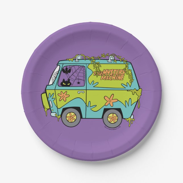 Scooby-Doo | The Mystery Machine Paper Plate (Front)