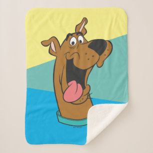 Scooby-Doo Tongue Out Sherpa Blanket