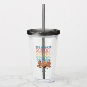 Scooby-Doo Too Cool For School Acrylic Tumbler