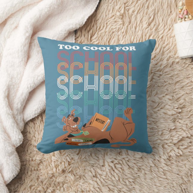 Scooby-Doo Too Cool For School Cushion (Blanket)
