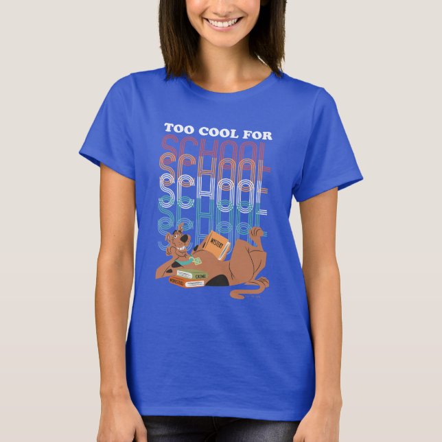 Scooby-Doo Too Cool For School T-Shirt (Front)