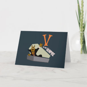 Scooby-Doo   V is for Vampire Note Card
