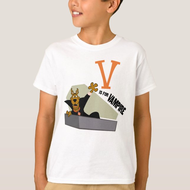 Scooby-Doo | V is for Vampire T-Shirt (Front)