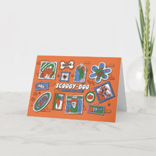 Scooby-Doo Wall of Halloween Picture Frames Card