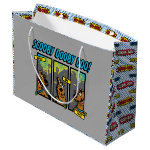 Scooby-Doo Where Are You Comic Panels Large Gift Bag
