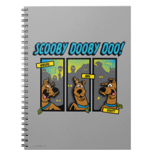Scooby-Doo Where Are You Comic Panels Notebook