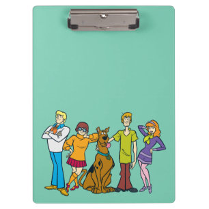 Scooby-Doo   Whole Gang 14 Mystery Inc Clipboard