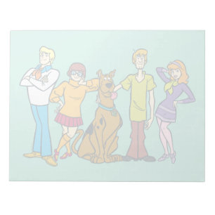 Scooby-Doo   Whole Gang 14 Mystery Inc Notepad