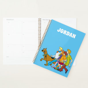 Scooby-Doo Whole Gang 18 Add Your Name Planner