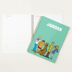 Scooby-Doo Whole Gang Add Your Name Planner