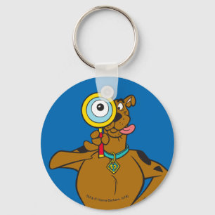 Scooby-Doo With Magnifying Glass Key Ring