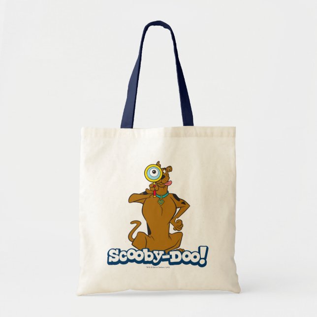 Scooby-Doo With Magnifying Glass Tote Bag (Front)