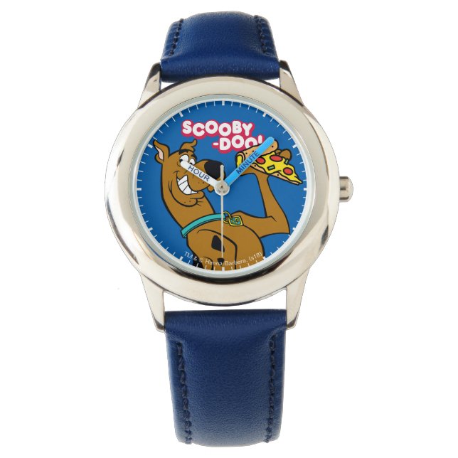 Scooby-Doo With Pizza Slice Watch (Front)