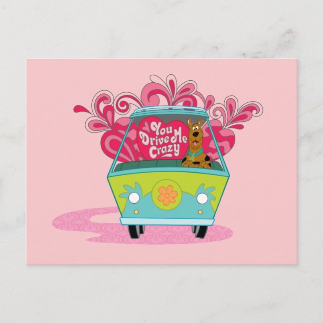 Scooby-Doo - You Drive Me Crazy Holiday Postcard (Front)