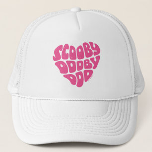 Scooby Dooby Doo Heart Trucker Hat