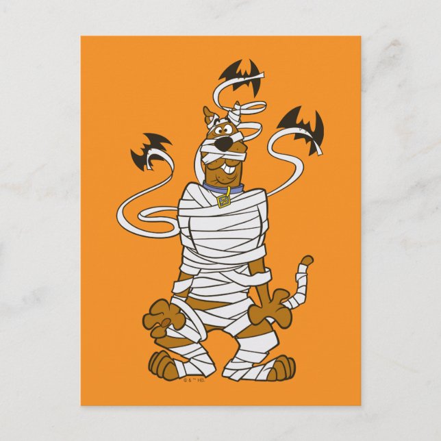 Scooby Mummy Postcard (Front)