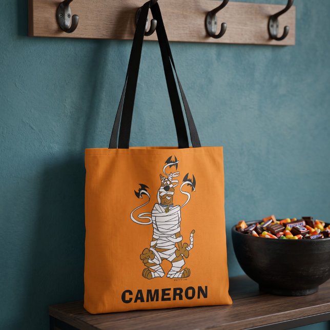 Scooby Mummy Tote Bag (Simulated bag on rack)
