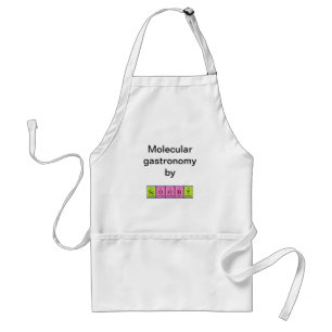 Scooby periodic table name apron