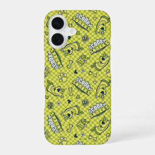 Scooby Snacks Galore Chequered Pattern iPhone 16 Case