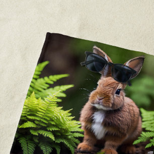 Scooby The Dwarf Bunny Rabbit, Beach Towel