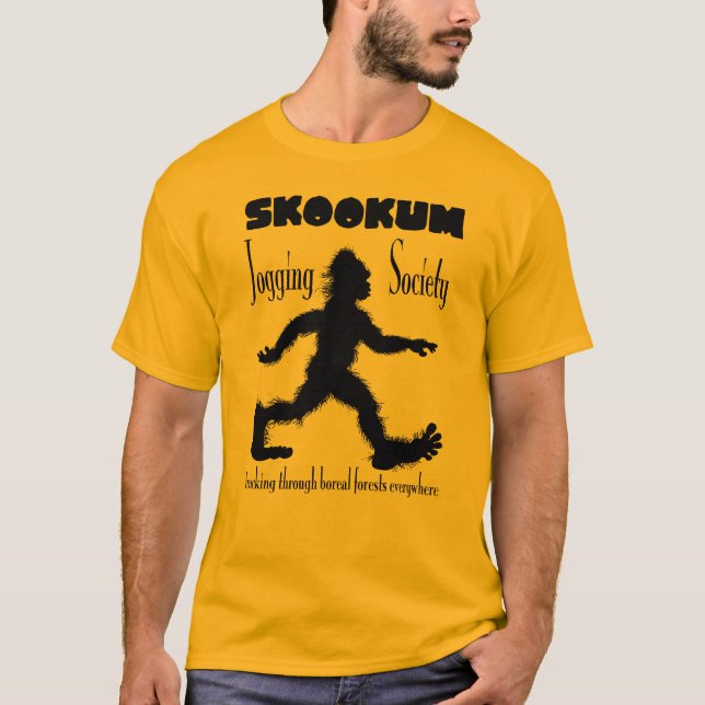 Scookum Jogging Society T-shirt (Front)