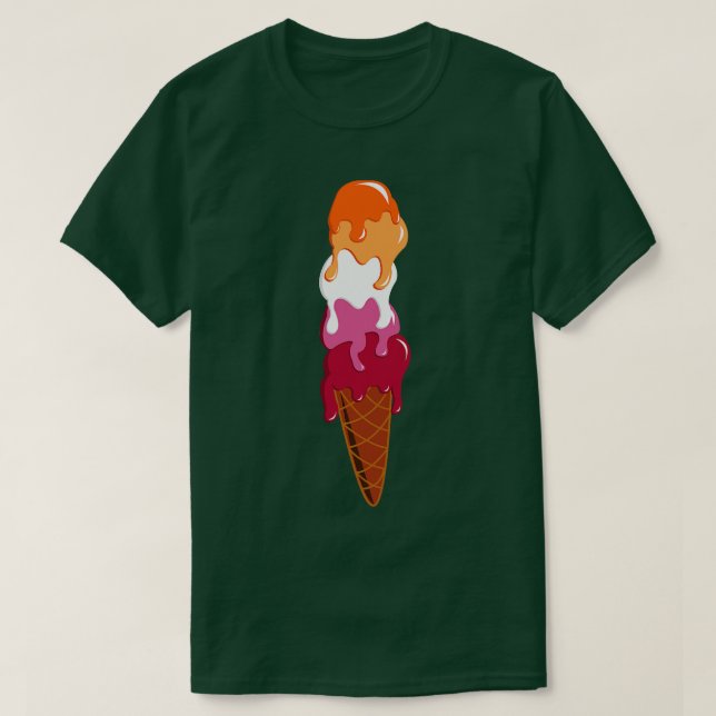 Scooped High for Pride 22 T-Shirt (Design Front)