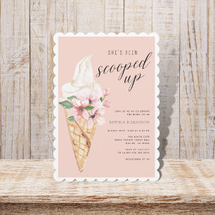 Scooped Up Bridal Shower Invitation
