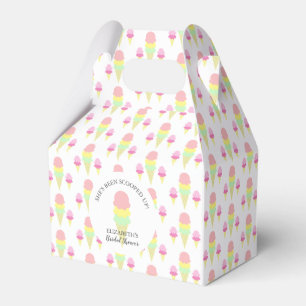 Scooped Up Ice Cream Bridal Shower Favour Box