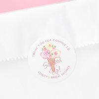 Scooped Up Ice Cream Bridal Shower Personalised