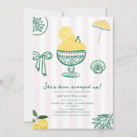 Scooped Up Lemon Bridal Wedding Engagement