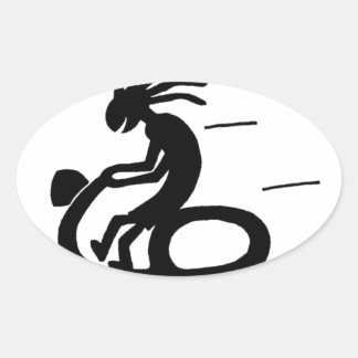 Scootapelli Oval Sticker