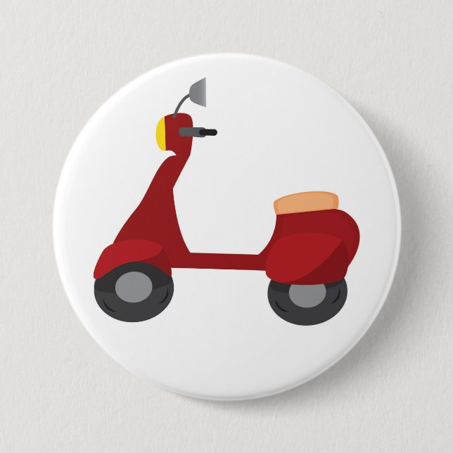 Scooter 7.5 Cm Round Badge (Front)