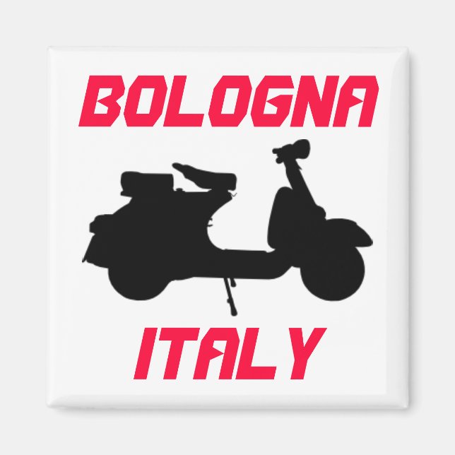 Scooter, Bologna, Italy Magnet (Front)