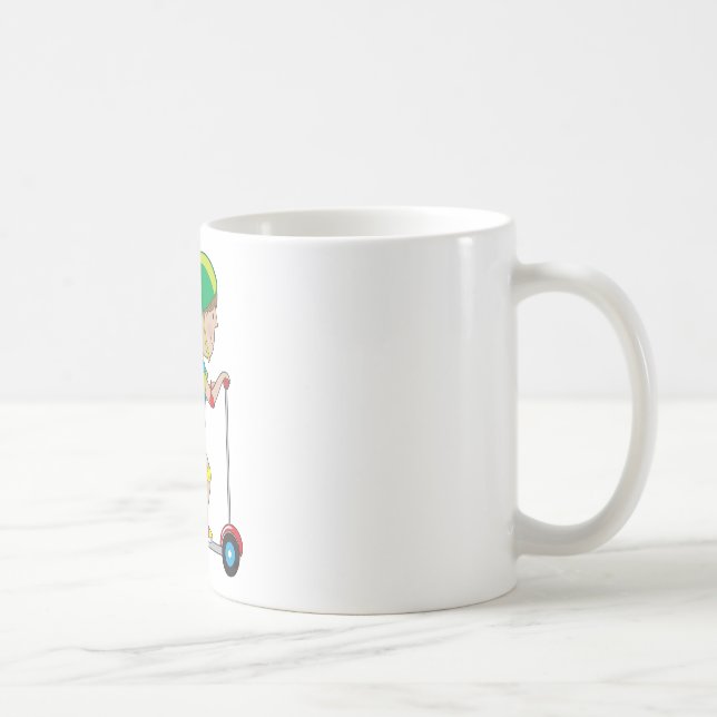 Scooter Boy Coffee Mug (Right)