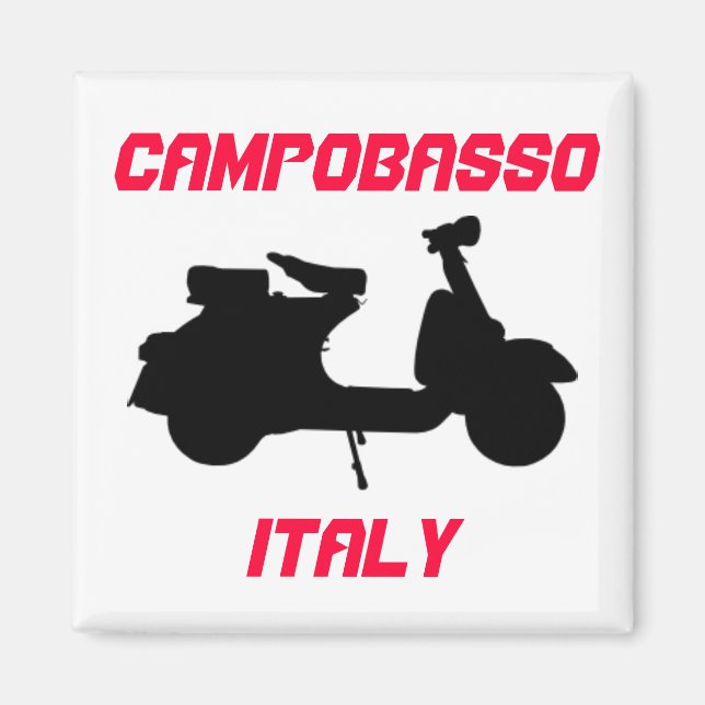 Scooter, Campobasso, Italy Magnet (Front)