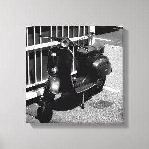 Scooter Canvas Print