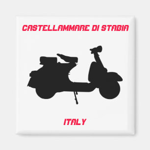 Scooter, Castellammare di Stabia, Italy Magnet