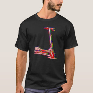 Scooter Children's Stunt Scooter Electric Scooter T-Shirt